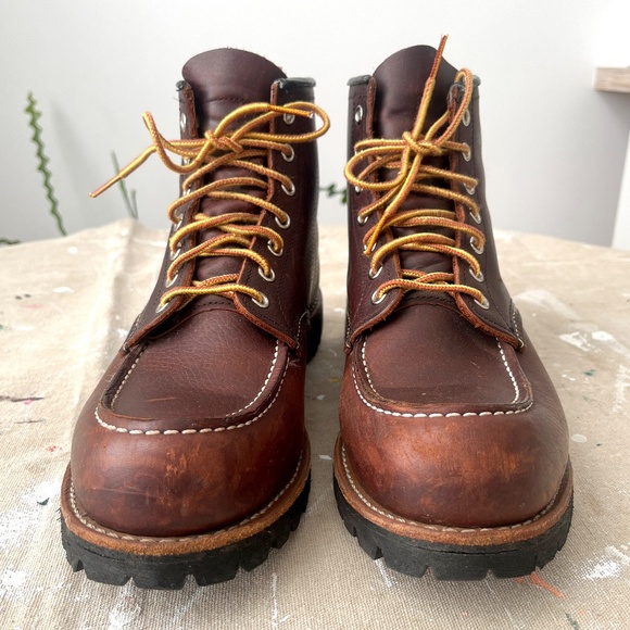 Red Wings Roughneck Boot / BRIAR / Size 10 D - Picture 2 of 10